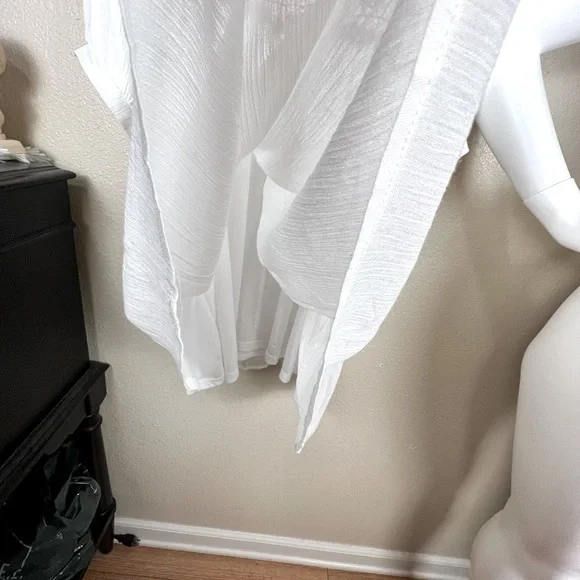 Umgee Tassel Lined Embroidered Flowing Dress - Picture 5 of 8